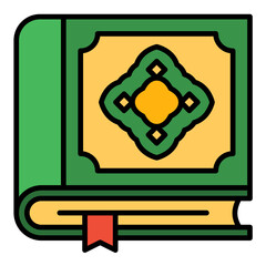 Quran Line Color Icon