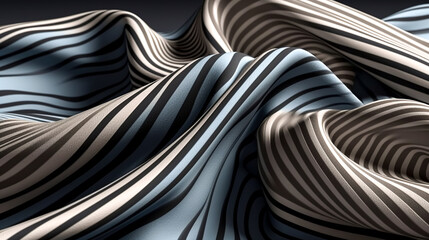 Smooth elegant silk fabric texture, generative AI.