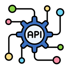 API Line Color Icon
