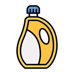 Liquid Detergent Line Color Icon
