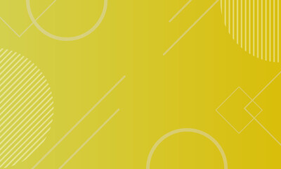 abstract yellow background  with modern corporate technology concept presentation or banner design , web, page, card, background. Vector illustration with line stripes texture elements.