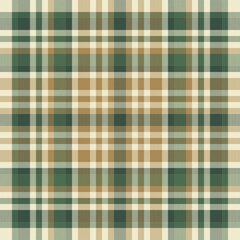 Background pattern textile of tartan seamless check with a plaid fabric vector texture.