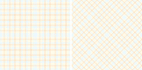 Seamless fabric plaid of textile background check with a pattern tartan vector texture.