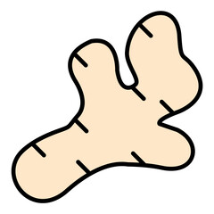 Ginger Line Color Icon