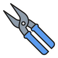 Pruners Line Color Icon