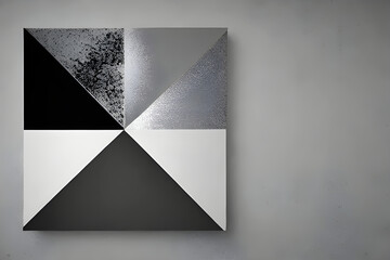 Abstract background in black white and gray generative AI. Minimal background.