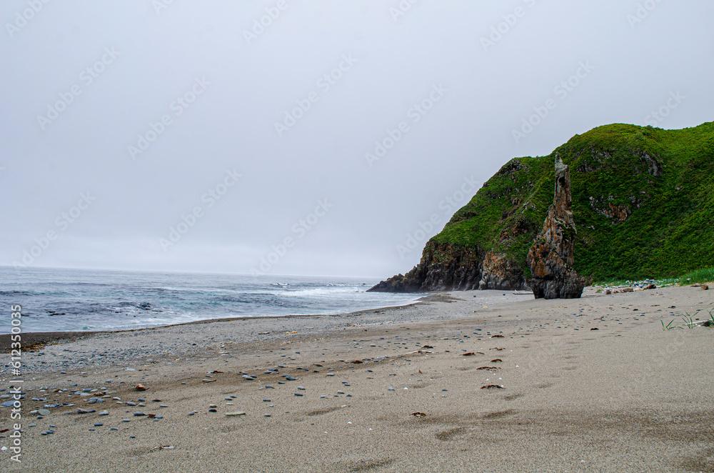 Canvas Prints beach and rocks