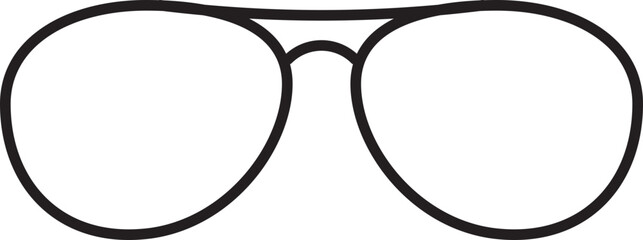 glasses frame fashion, eyeglasses outline shape