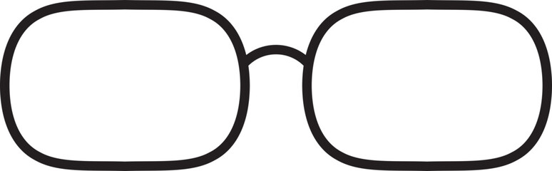 glasses frame fashion, eyeglasses outline shape