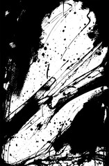 Grunge background black and white vector