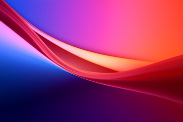 3D rendering abstract colorful visual background banner or wallpaper