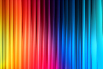 3D rendering abstract colorful visual background banner or wallpaper