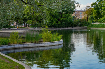 landscape with a bridge