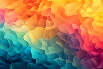 3D render abstract colorful background banner or wallpaper, graphic geometry elements