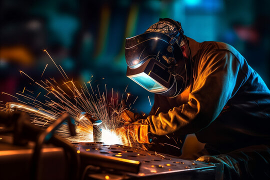 Metal Worker Welding