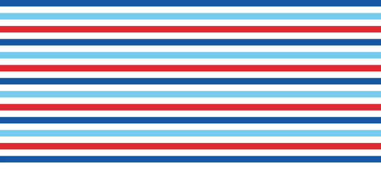 Naklejka premium Red and blue stripes background.