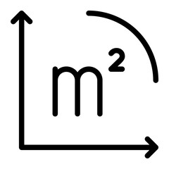 meter line icon