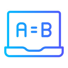 laptop gradient icon