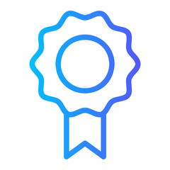 medal gradient icon