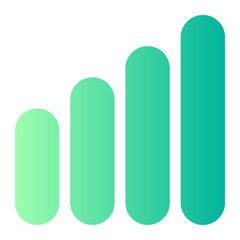 signal gradient icon