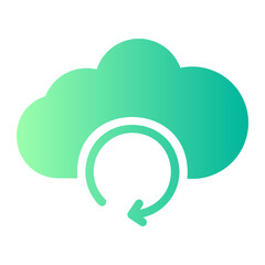 updating cloud gradient icon