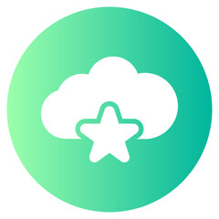 favourite gradient icon
