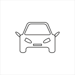 car icon logo vector template