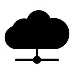 wireless network glyph icon