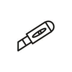 cutter vector icon logo template