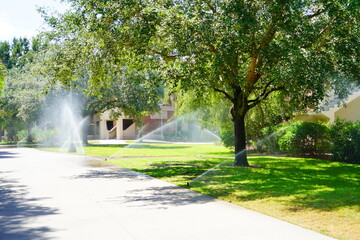 ORLANDO, FL, USA - 05 13, 2023: The University of Central Florida  (UCF) landscape