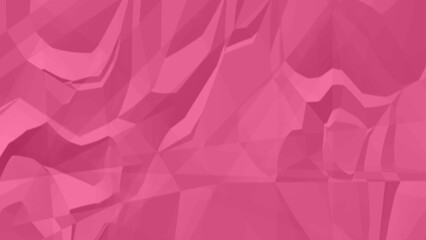 pink color crumpled paper texture. Crumpled pink color background texture. Surface pink color crumpled paper close up texture background.