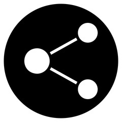connection glyph icon