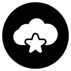 favourite glyph icon