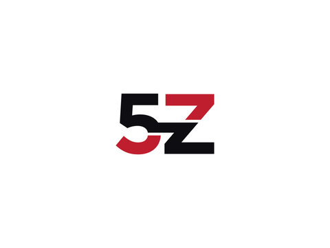 Creative And Luxury 5Z Alphabet Letter Logo Design