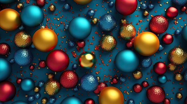 Christmas or New Year Background © neirfy