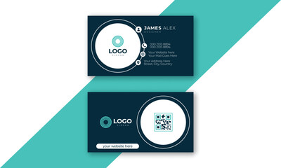 Fototapeta na wymiar Creative and simple business card template for multipurpose, Modern visiting card template