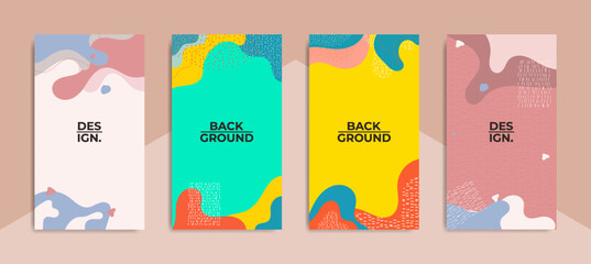 Editable Trendy background template. perfect for social media stories, ads, posters, banners, etc