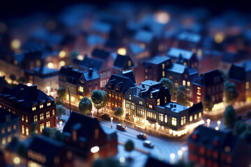 Obraz premium miniature city 