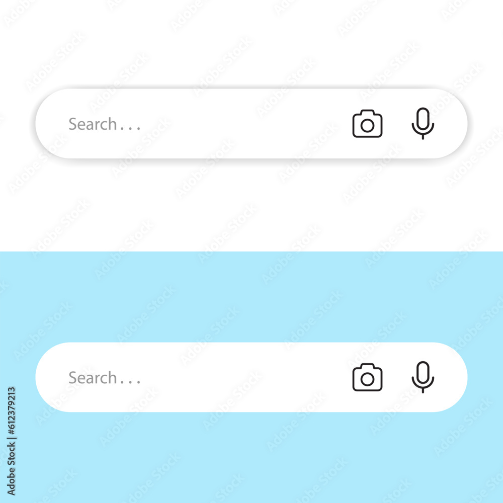 Aufkleber internet search bar icon vector illustration. element of browser app