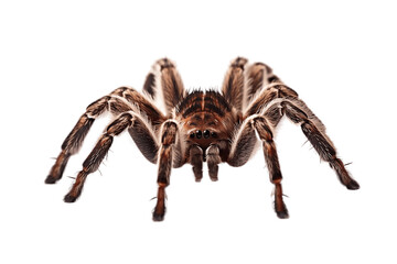 Tarantula Spider on Transparent Background. Generative AI