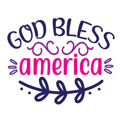 4th July shirt design Print template happy independence day American typography design.