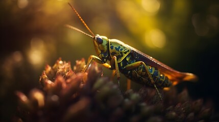 macro zoom, animals, nature, wildlife, photography, close-up, small creatures, insects, Ai Generated