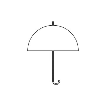 Umbrella icon on a white background.