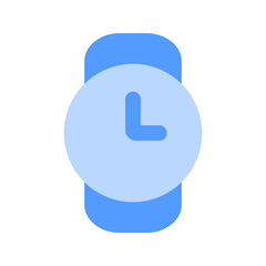 Fototapeta premium wrist watch duotone icon