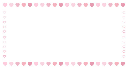 cute little heart background decoration