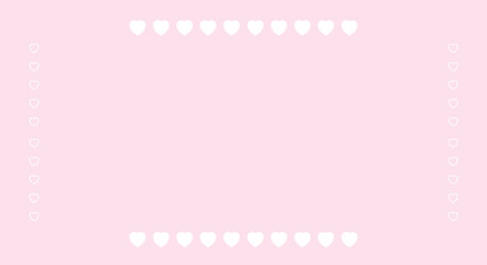 cute little heart background decoration