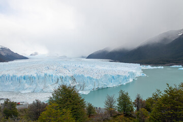 The Perito Moreno Glacier is a glacier located in a National Park in Argentina declared a World Heritage Site by UNESCO