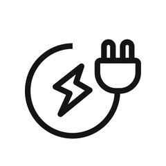 Charging Plug Icon, charging station, electricity icon