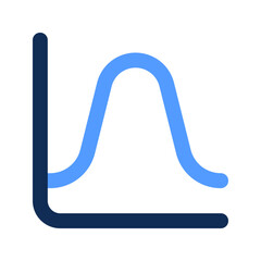 histogram outline color icon