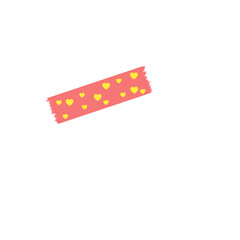 Vector illustration of a decorative tape